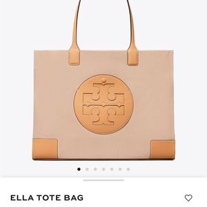 Tory Burch Ella Tote - Beige small